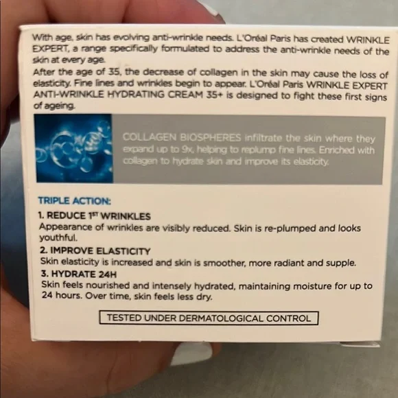 L'Oreal WRINKLE EXPERT Moisturizer Hydrating Skincare - Picture 3 of 4